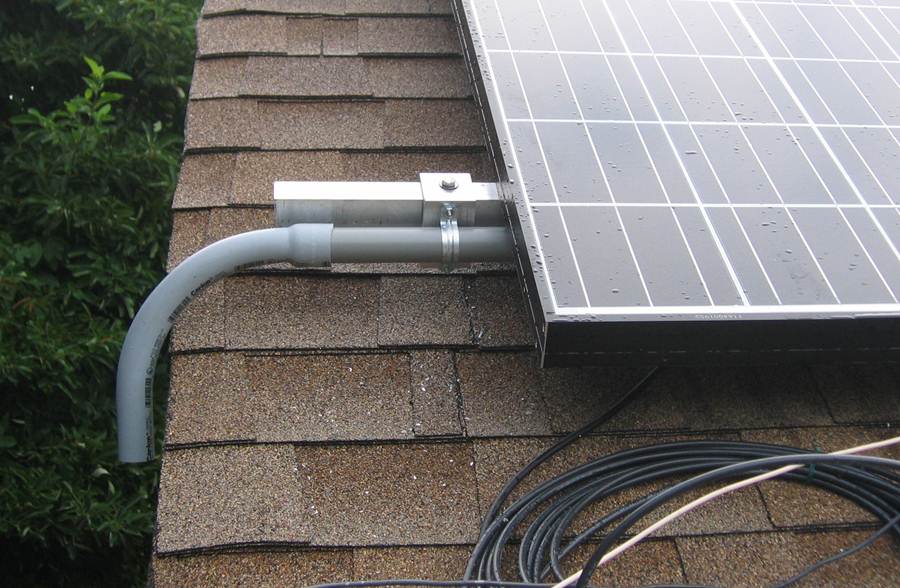 installing solar panels again