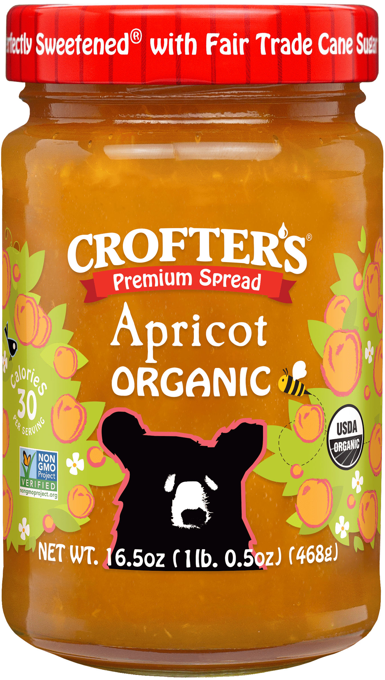 Organic Apricot Jam Crofter's Organic