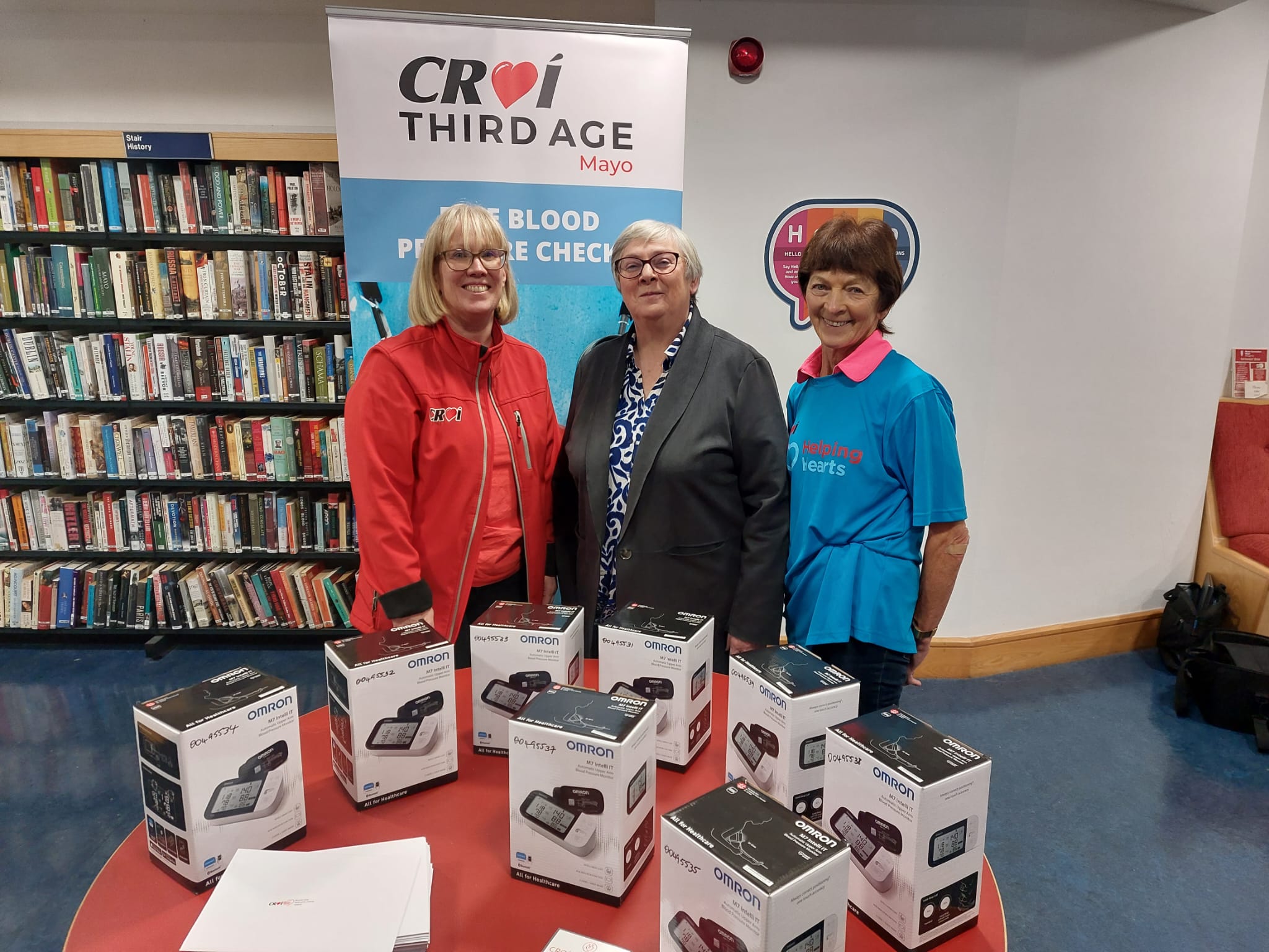 Croí Third Age Mayo Programme Partners with Mayo Libraries to Promote