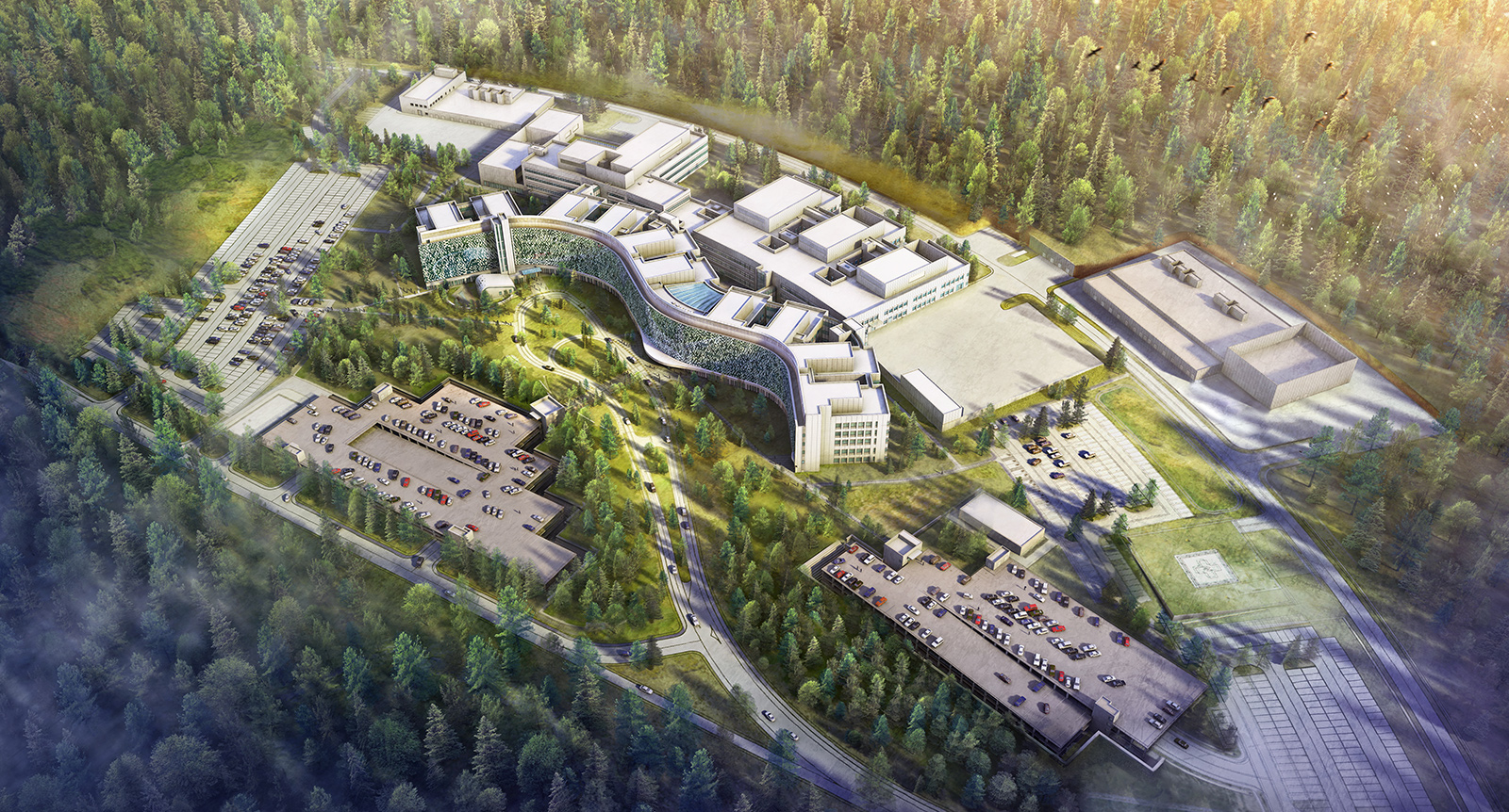 Access Control Point on Rhine Ordnance Barracks Medical Center