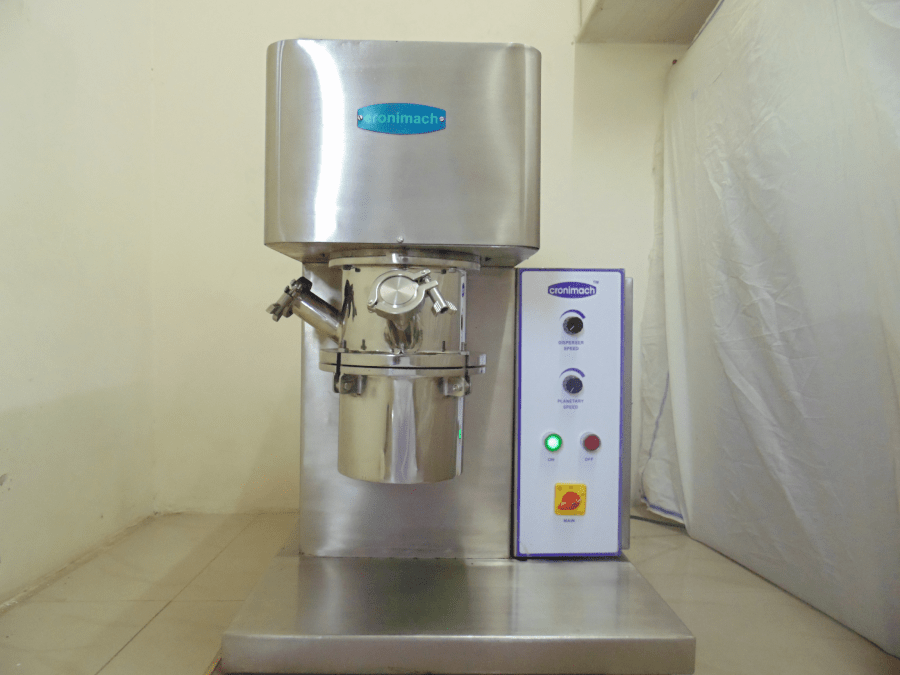 Mixer with Homogenizer with vacuum jacketed & heating