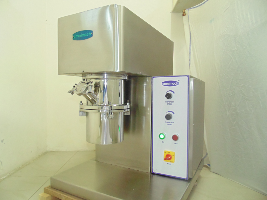 Mixer with Homogenizer with vacuum jacketed & heating