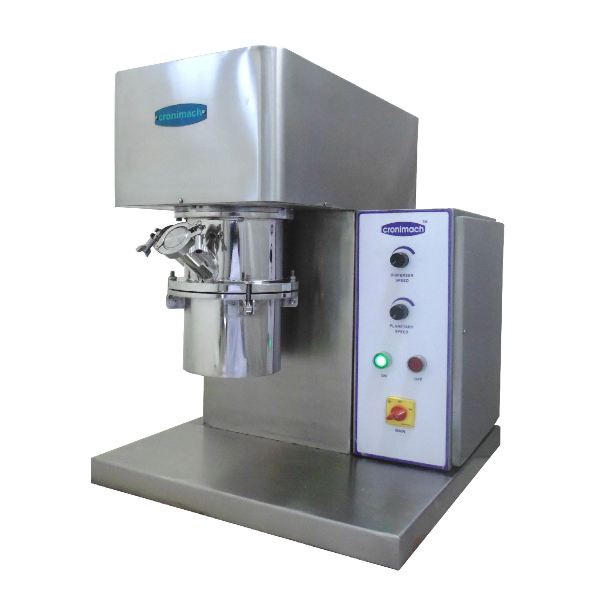 Mixer with Homogenizer with vacuum jacketed & heating