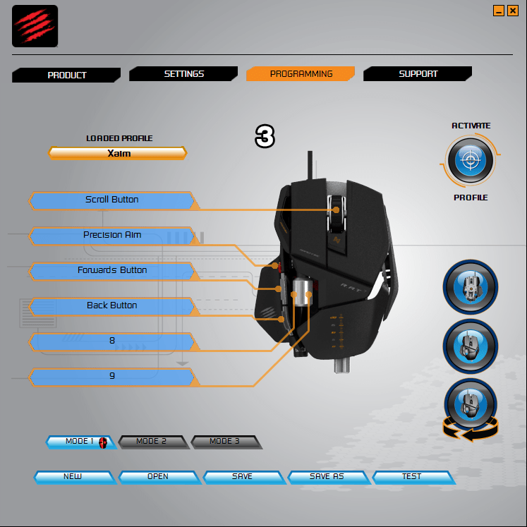 Mad Catz Software Rat 7 Software - lasopafo