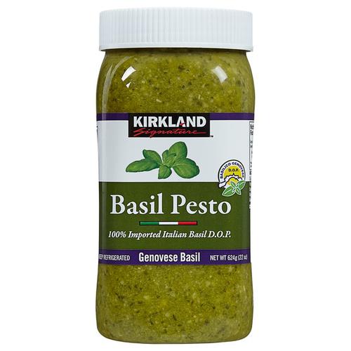 Kirkland Signature, Pesto de Albahaca Italiano 624 g / 22 oz CropaFresh