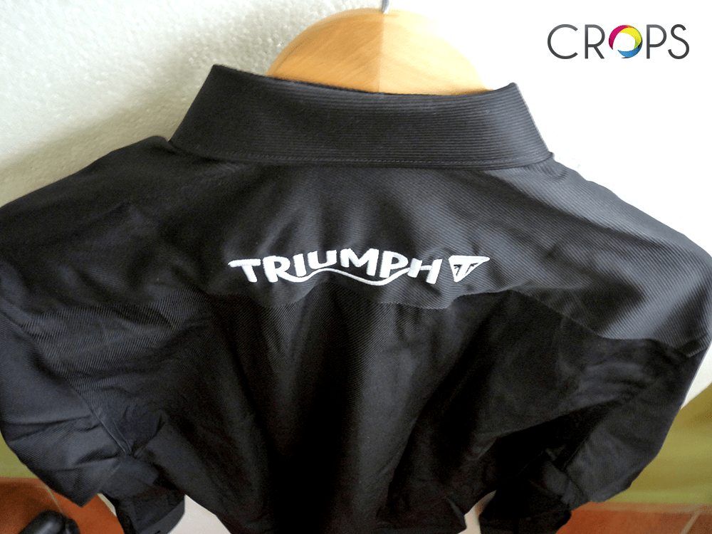 Custom Embroidered Shirts Advertising agency Crops
