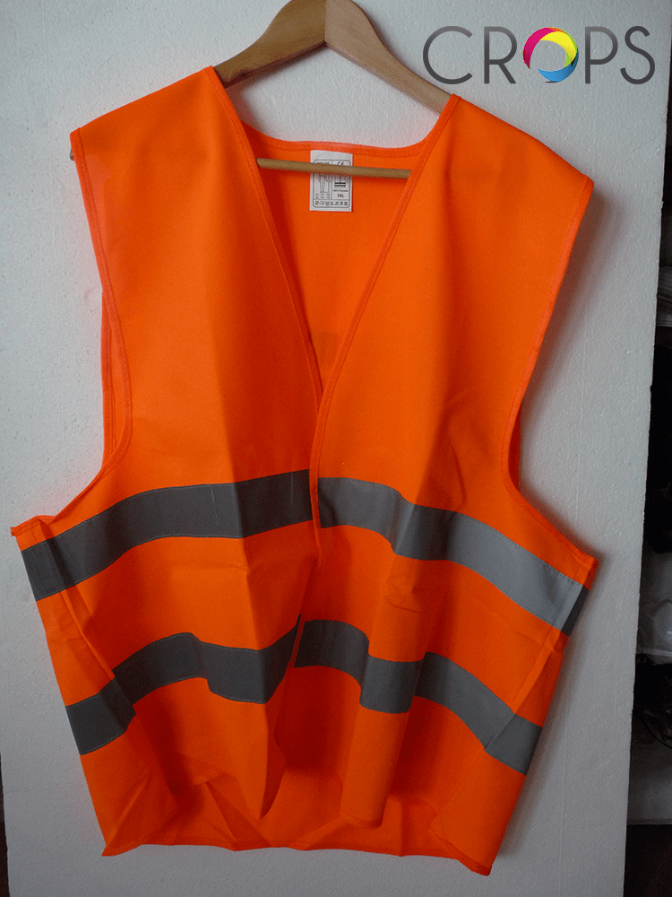 Custom Reflective Vests Advertising agency Crops