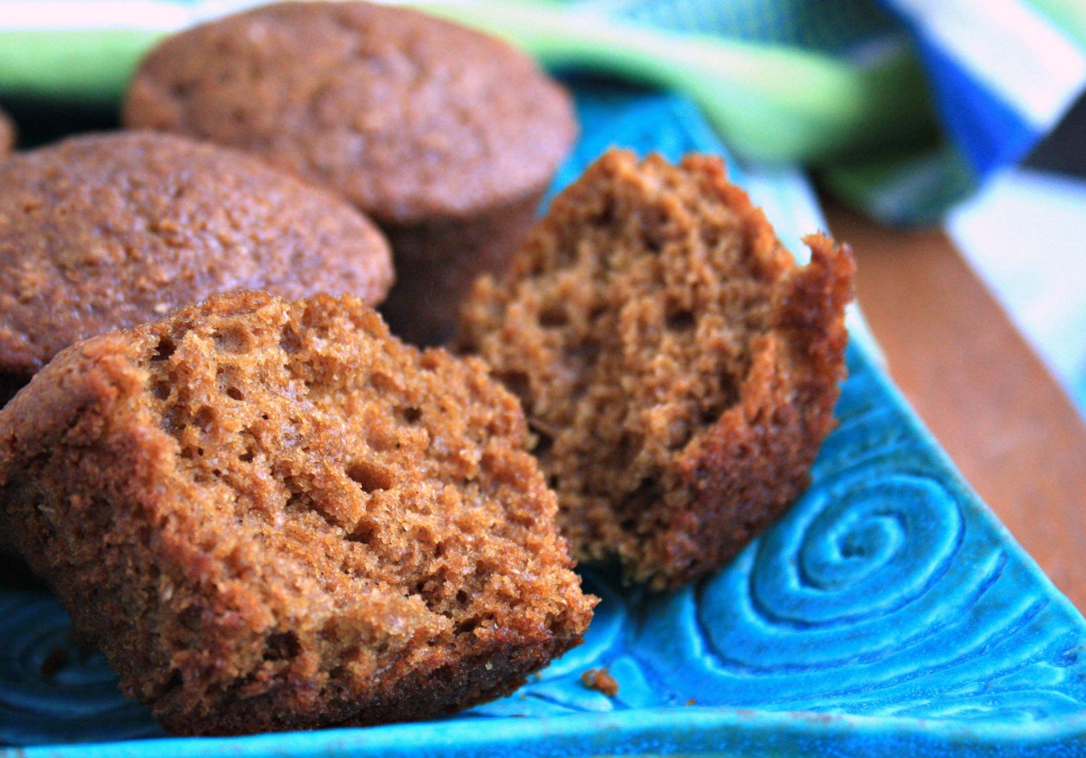 Alan's ginger molasses muffins are light and healthy Crosby's Molasses