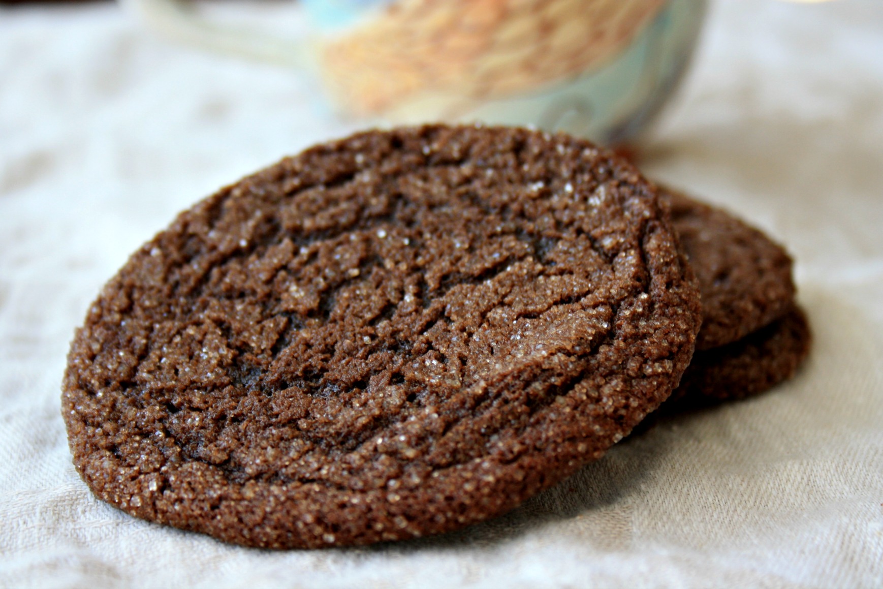 Soft and chewy chocolate molasses cookie recipe Crosby's Molasses