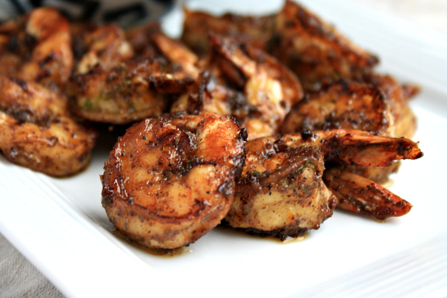 Spicy shrimp recipe with citrus avocado sauce is easy and impressive