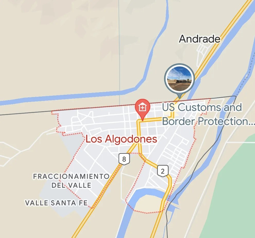 Los Algodones Border Crossing Instructions Cross Border Coverage