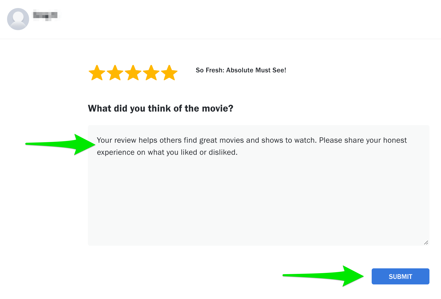 Rotten Tomatoes Review Crossbow Studio