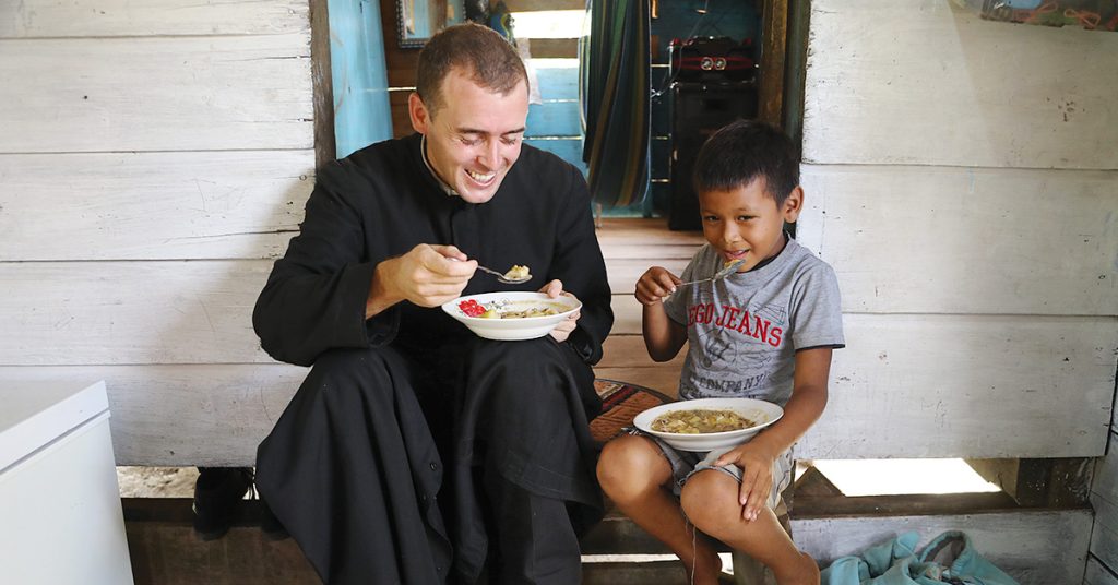 Hunger Across the World Cross Catholic Outreach