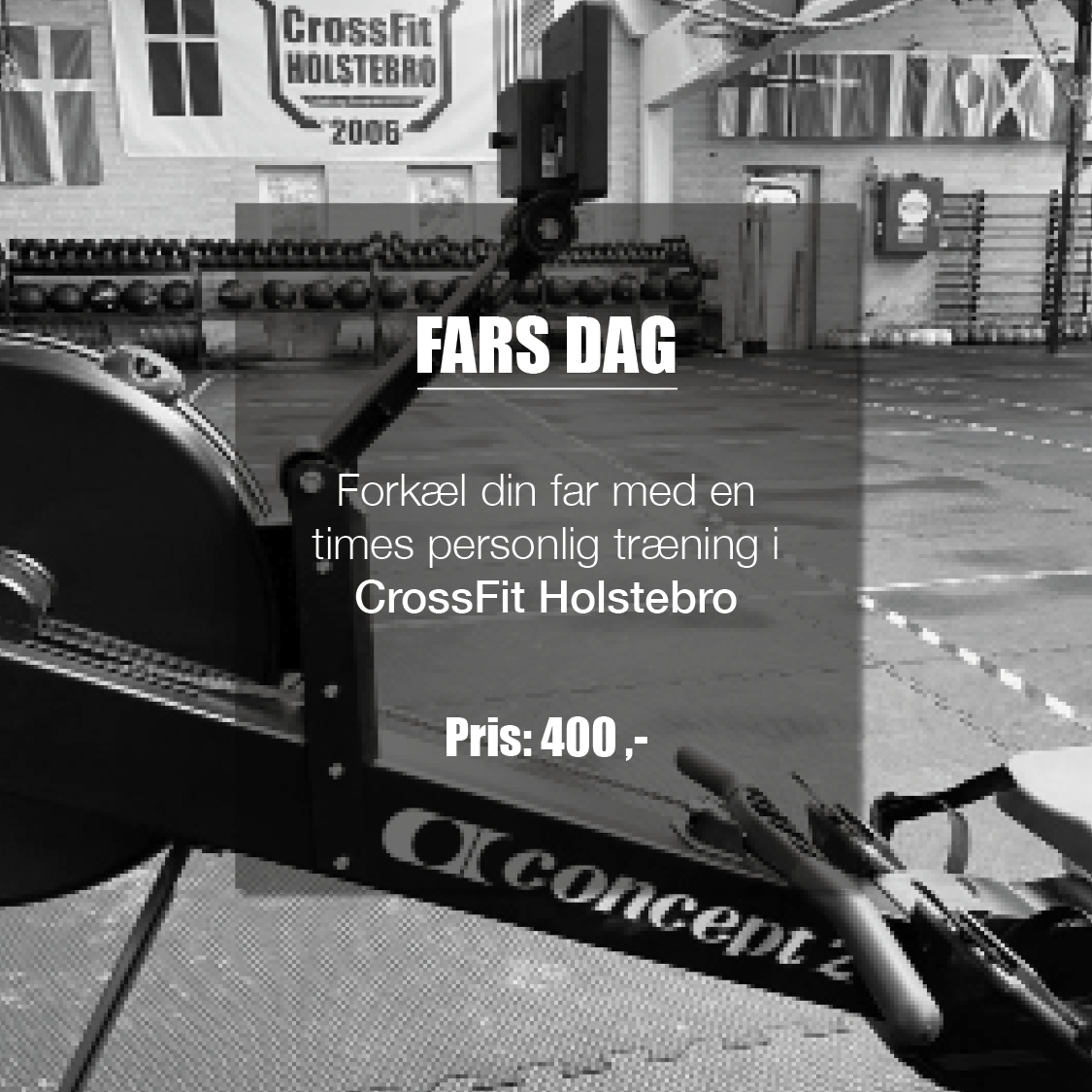 Giv en personlig træning i Fars Dags Gave CrossFit Holstebro