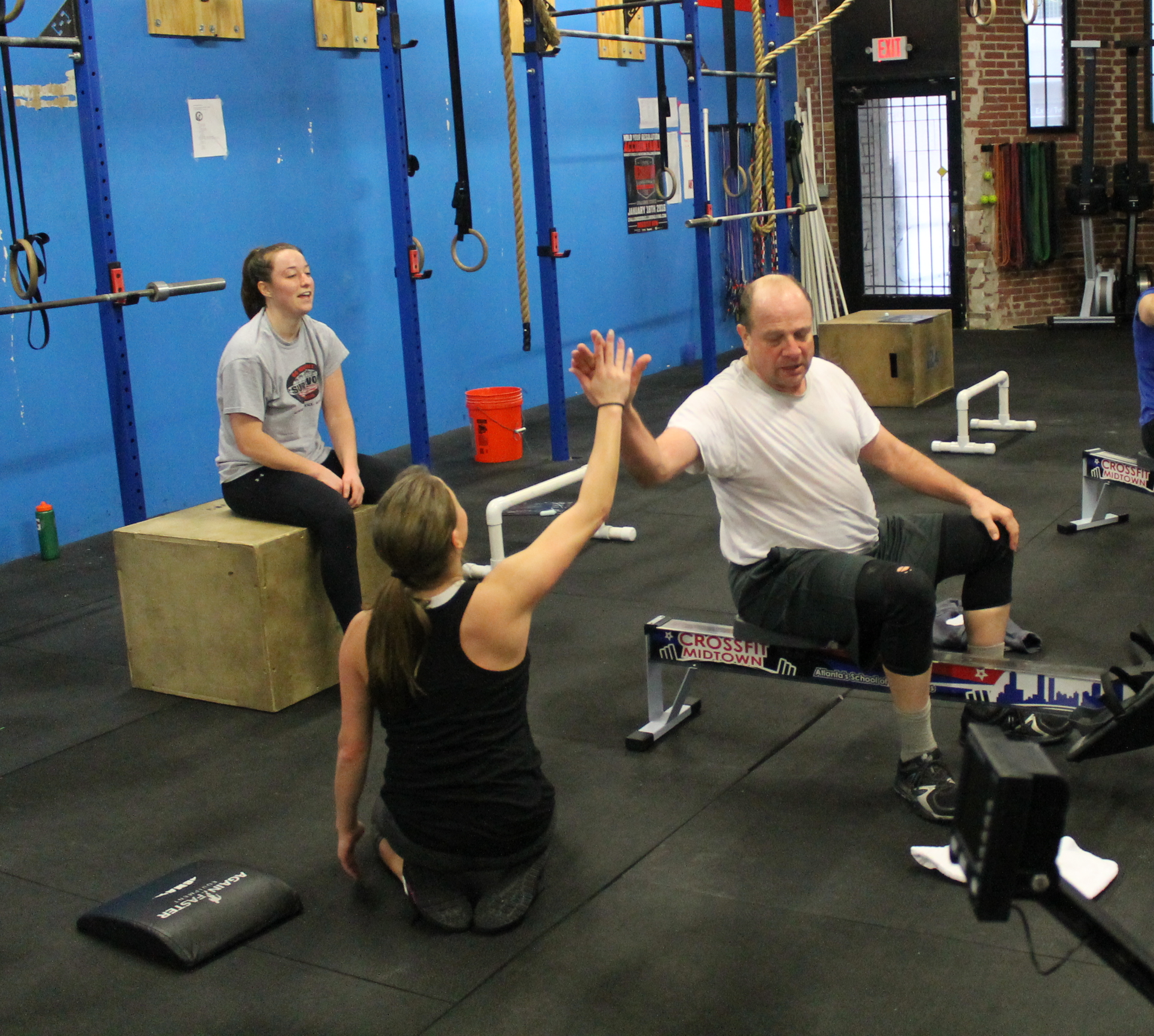 burpee plate hops CrossFit Midtown
