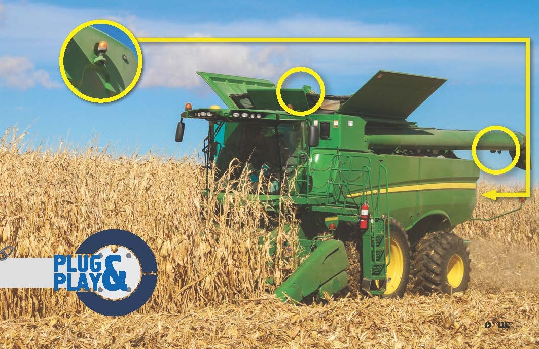 Early order the CabCamera for your PreWired John Deere S Series Combine