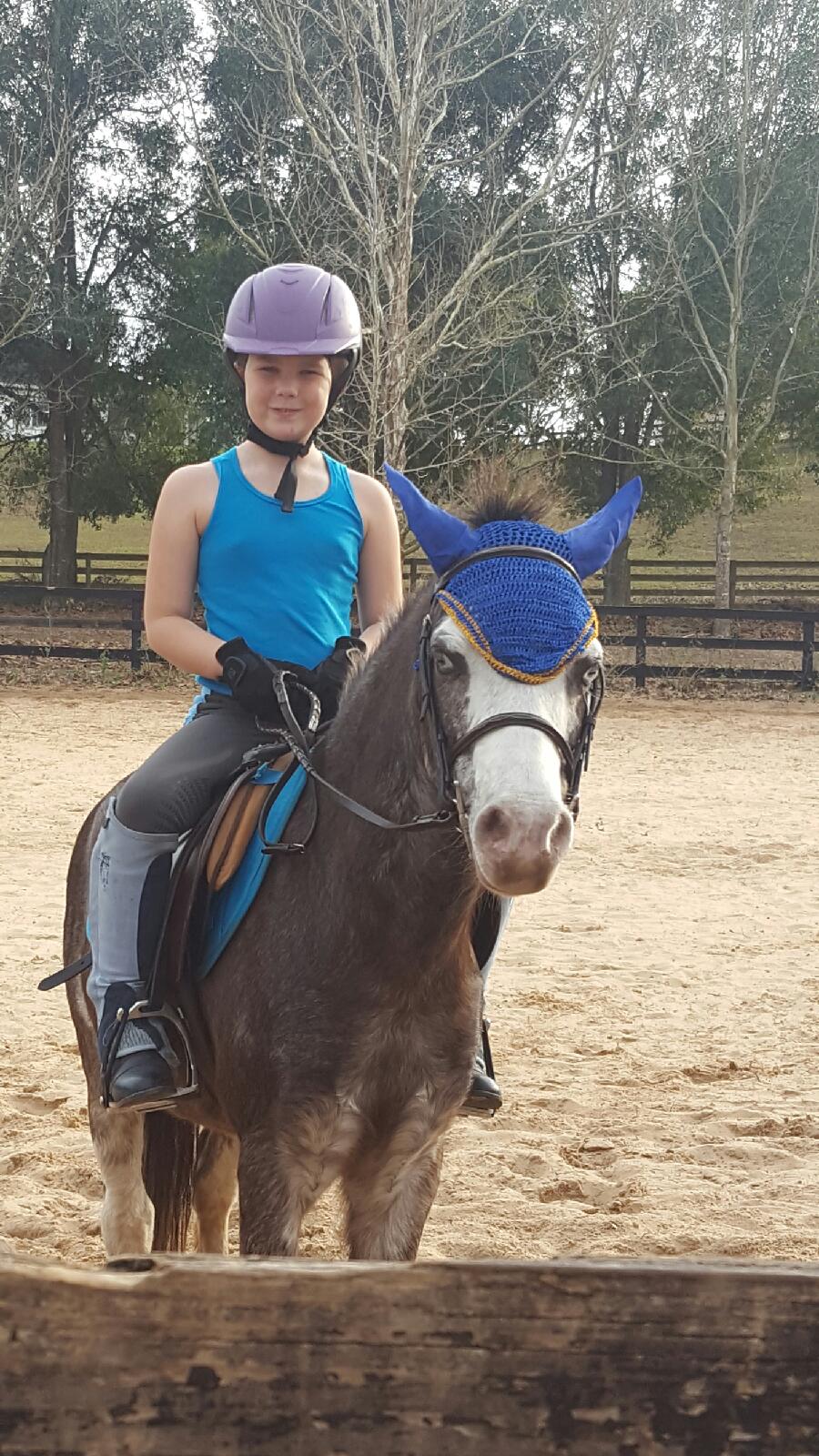 Jordan and Mr. Pickles Cross Rails Riding Academy