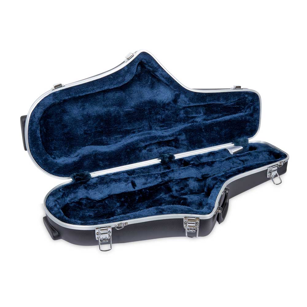 Tenor Saxophone Case, ABS Molded, Shaped Crossrock Case Company