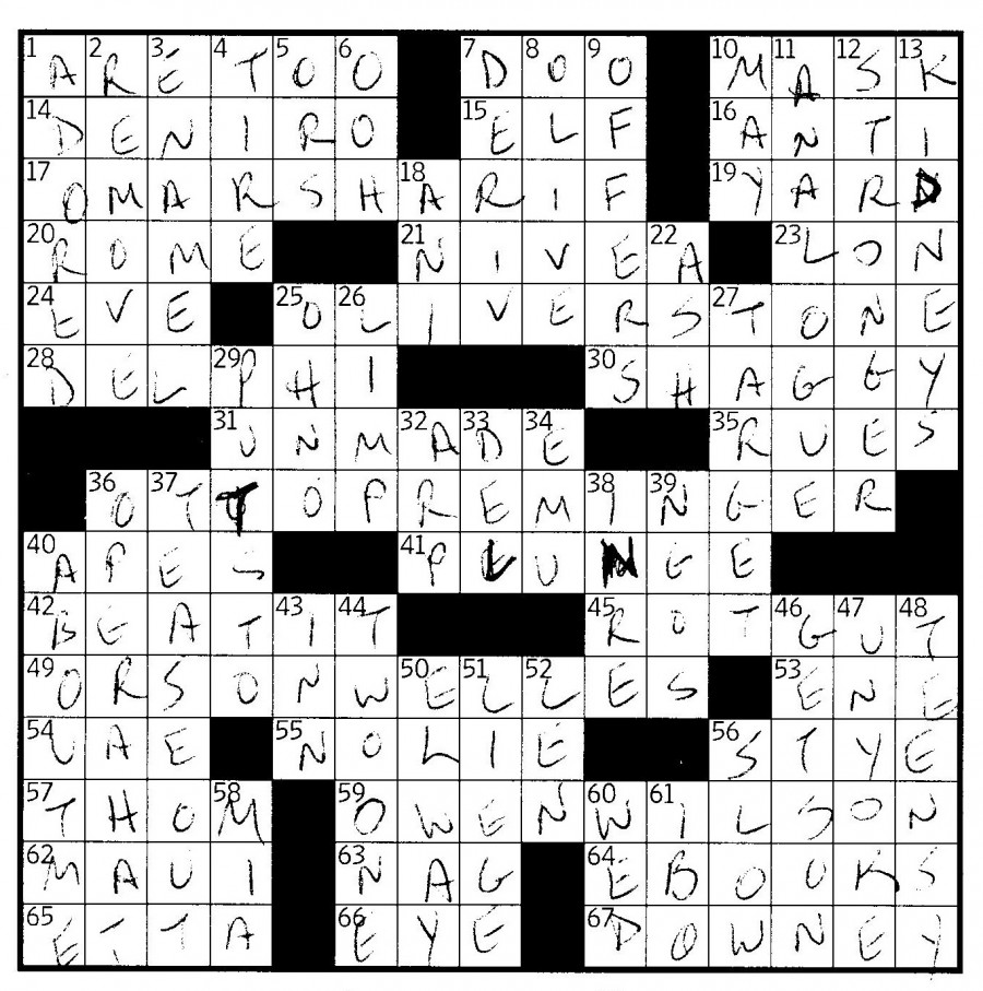 WSJ Contest Friday, October 30, 2015