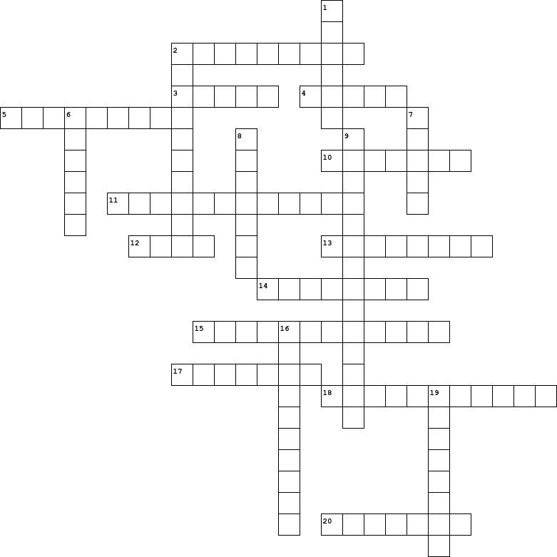 A Joanna and Charles Crossword Second Year