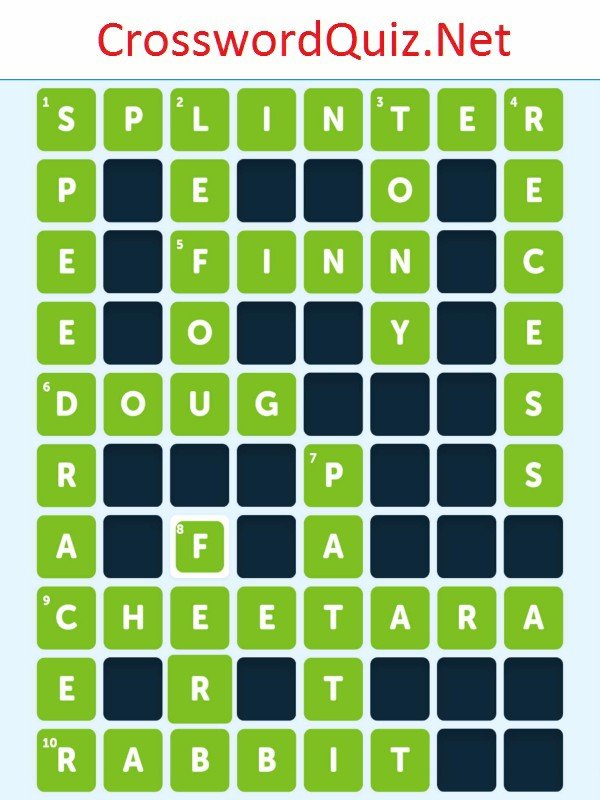 Cartoons 2 Level 2 Crossword Quiz Net