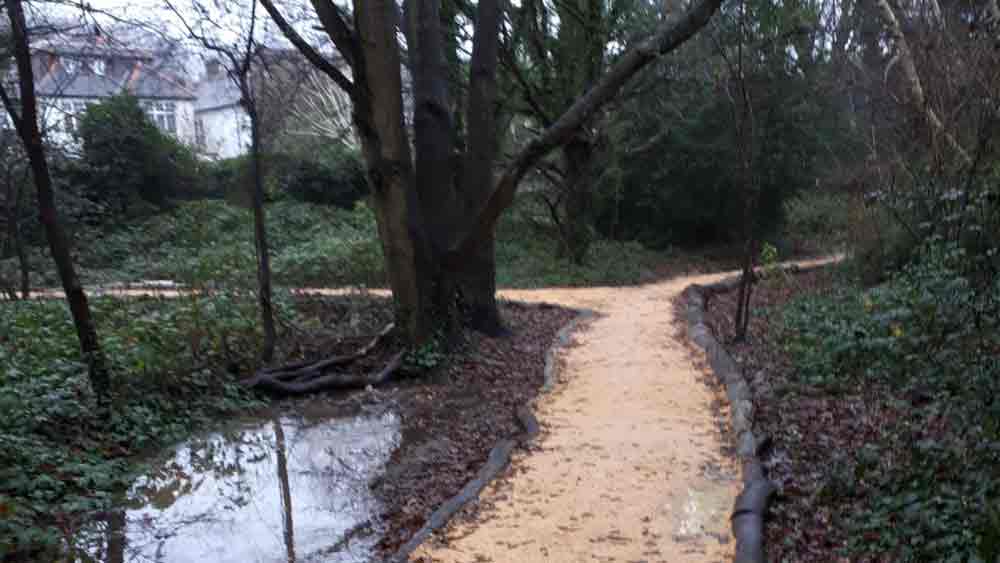 Pathwork Behind Hanley Club Crouch End Open Space