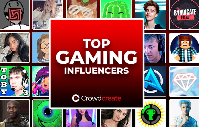 Top Gaming Influencers on Youtube Crowdcreate