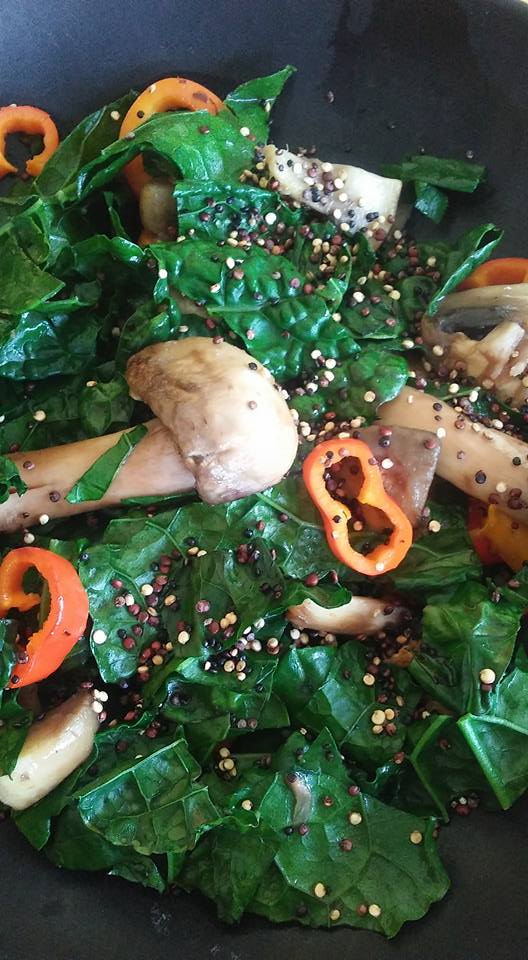 Quinoa “Popcorn” Crowded Earth Kitchen