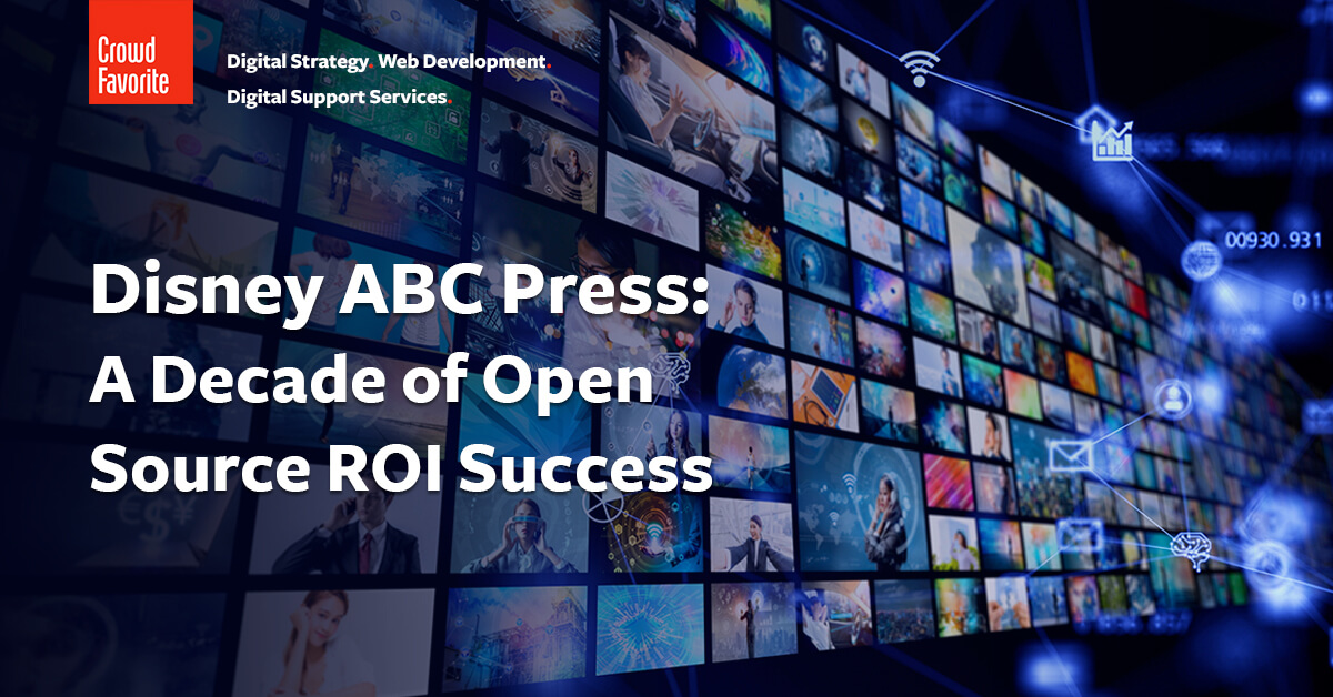 Disney ABC Press A Decade of Open Source ROI Success Crowd Favorite