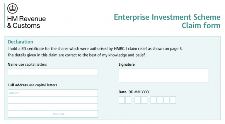 A stepbystep guide to completing an EIS Certificate