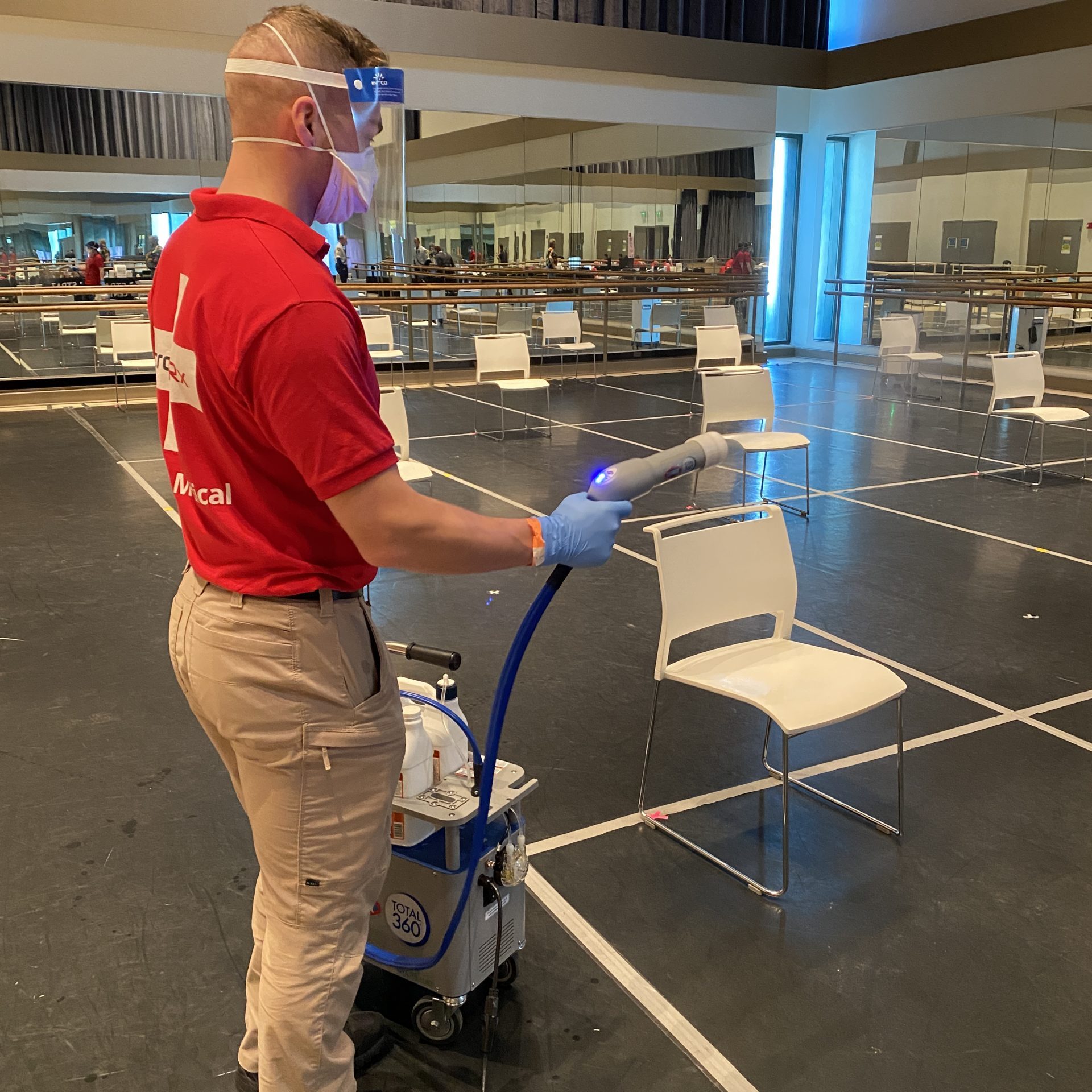 Disinfecting Services for Covid19 Crowdrx Event Medical Services