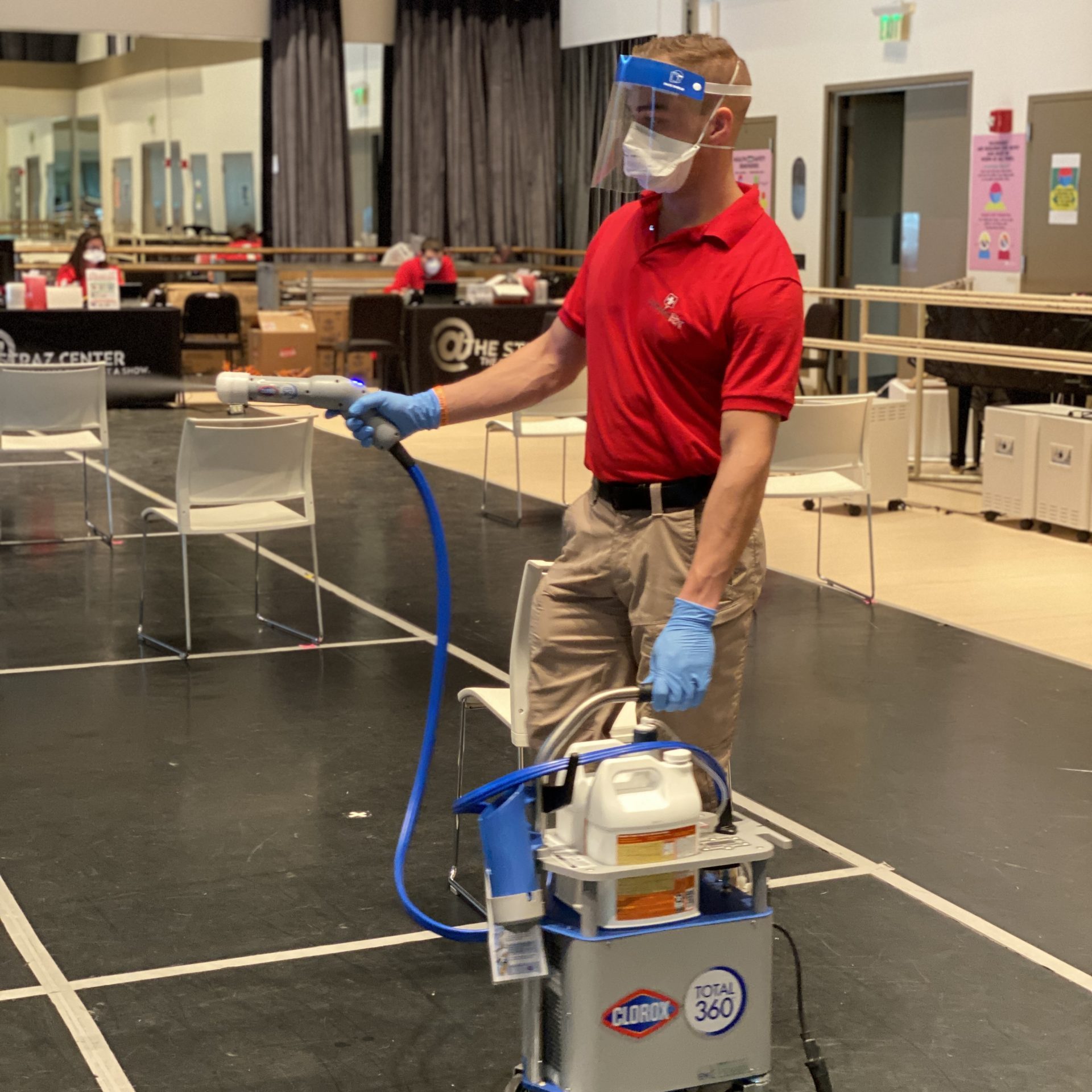 Disinfecting Services for Covid19 Crowdrx Event Medical Services