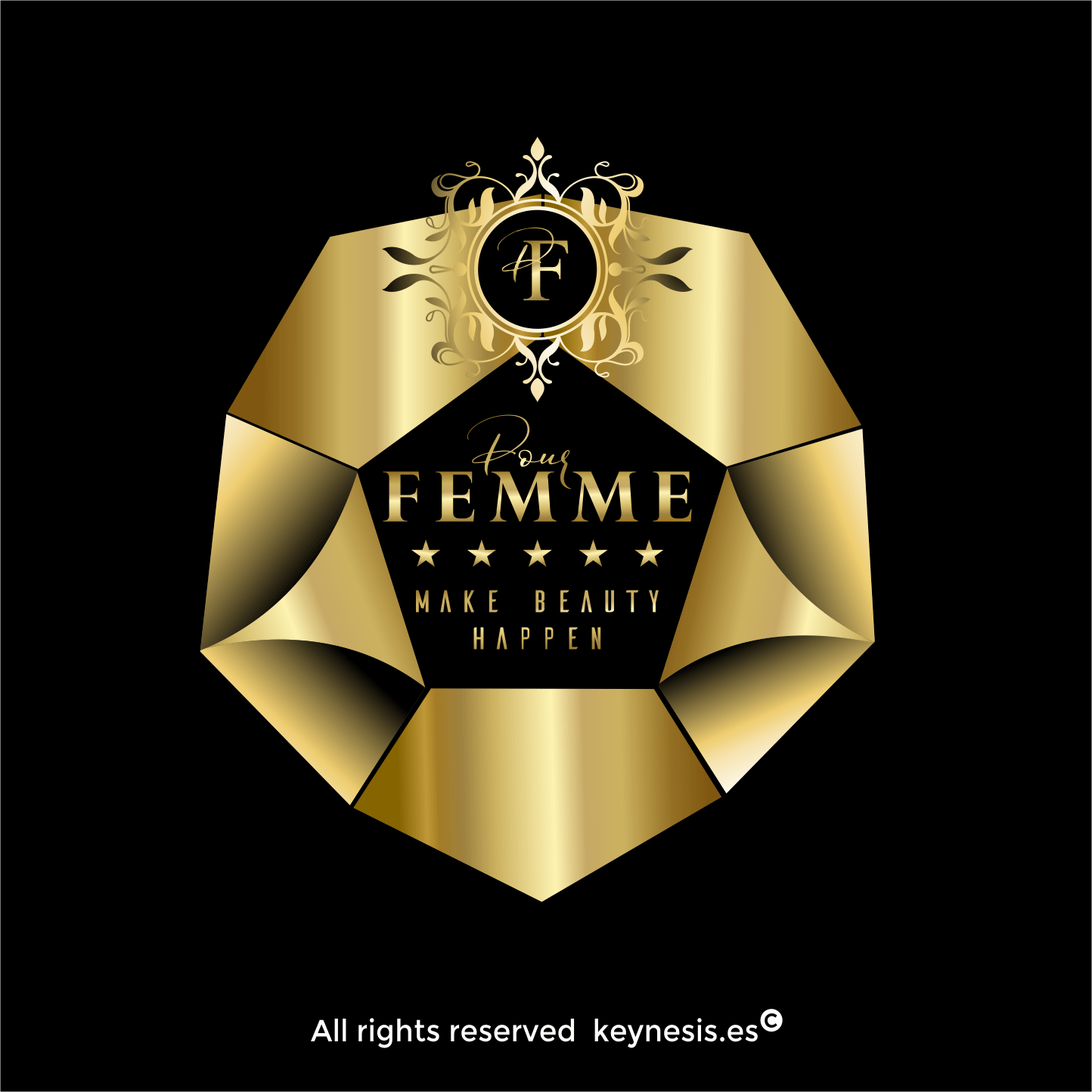 Logo design for luxury beauty brand., a Logo & Identity project by