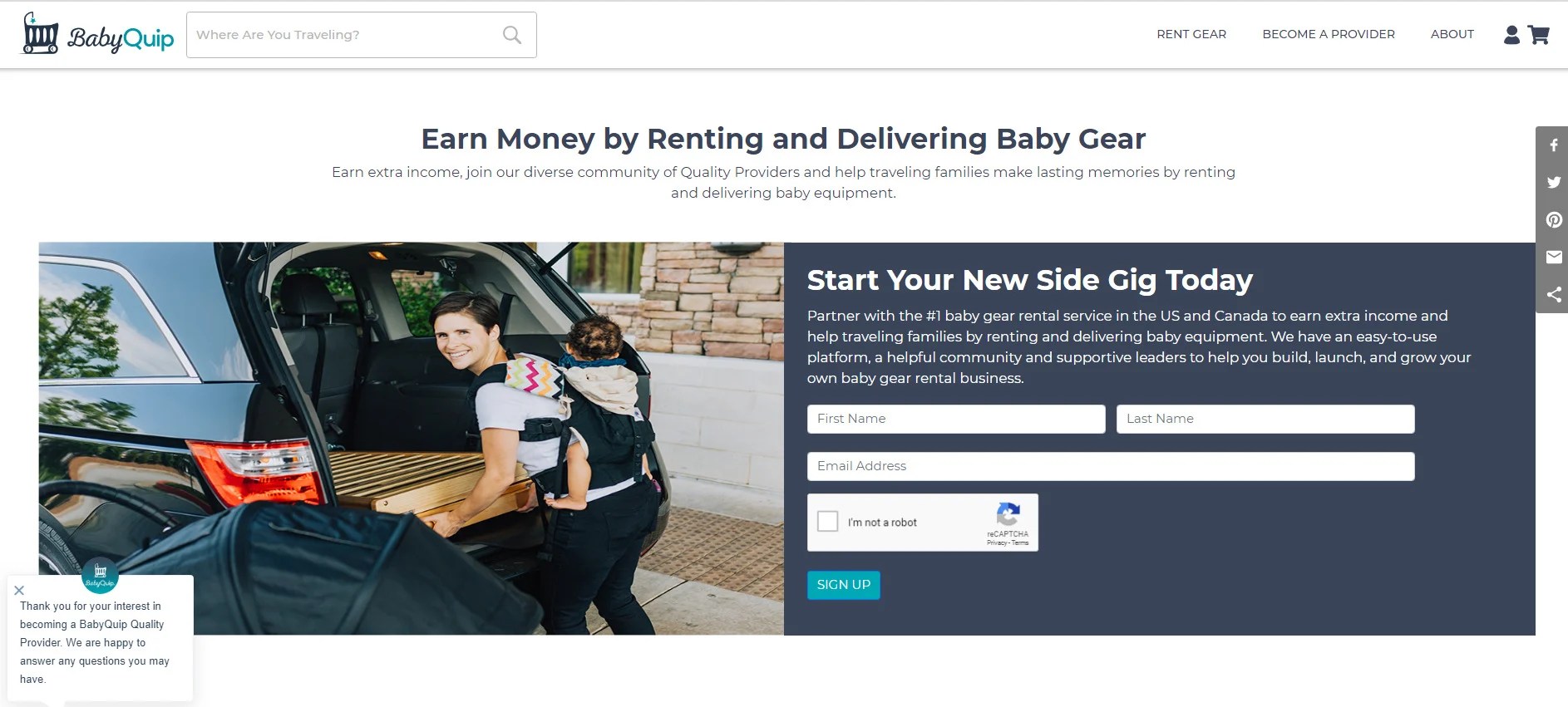 How to Make Money Renting Baby StuffBabyQuip Review