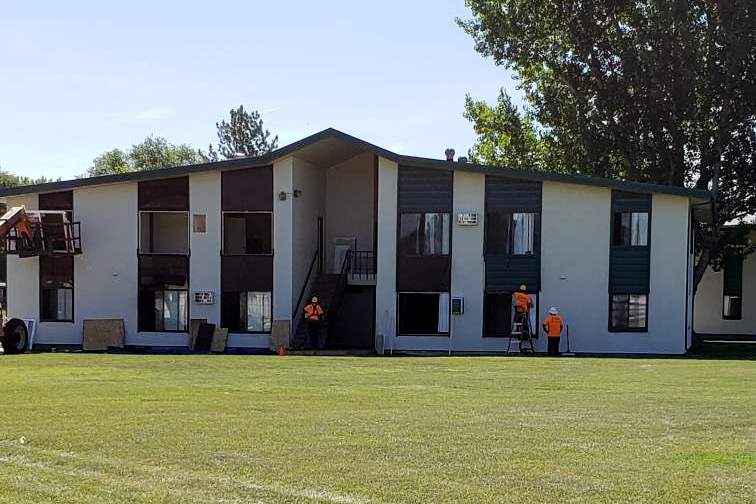 Ponderosa Acres Apartment Renovation Crown Contracting, Inc