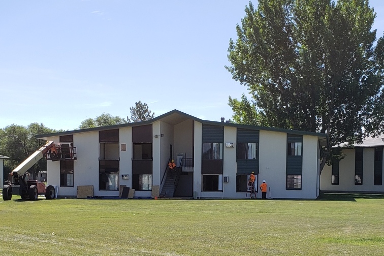 Ponderosa Acres Apartment Renovation Crown Contracting, Inc