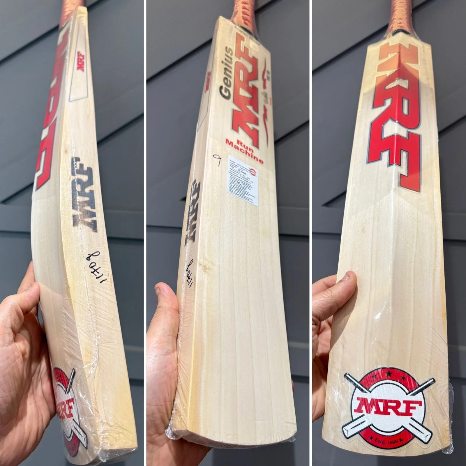 MRF Run Machine Cricket Bat Crown Cricketer