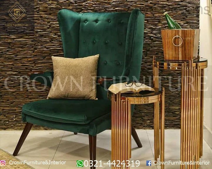 Bedroom Chair 26 Furniture Design in Lahore Pakistan 2024