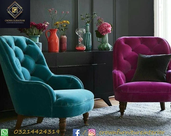 Bedroom Chair 27 Furniture Design in Lahore Pakistan 2024