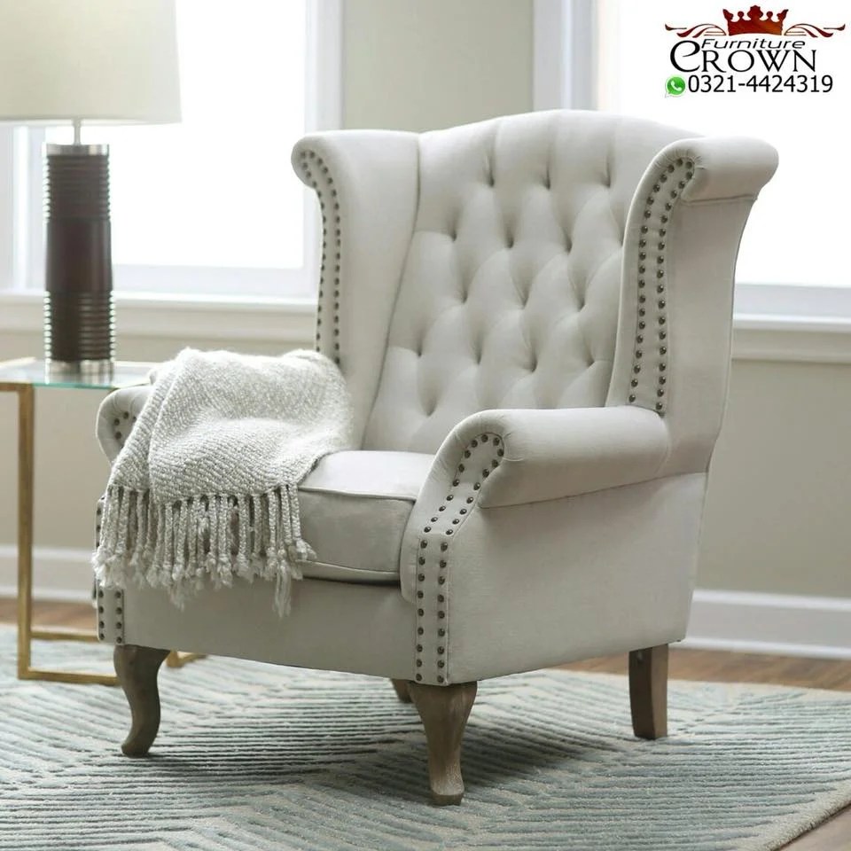 Bedroom Chair 14 Furniture Design in Lahore Pakistan 2024