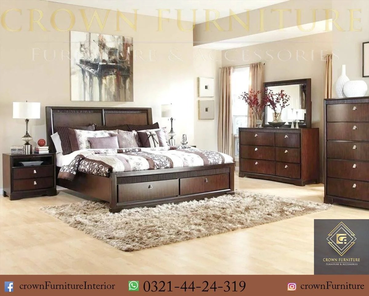 Bed Set 77 Furniture Design in Lahore Pakistan 2024
