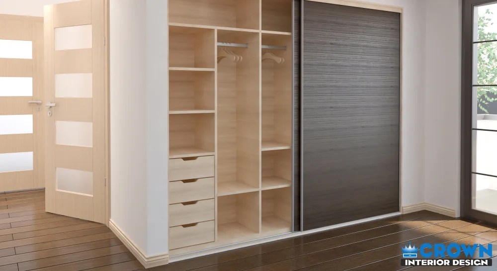Wardrobe Fittings Crown Interior Designs