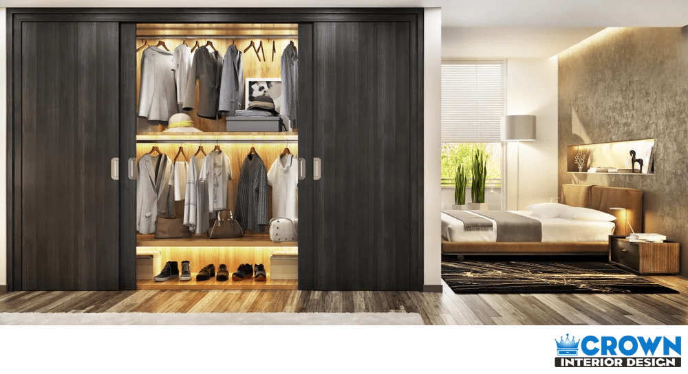 Wardrobe Fittings Crown Interior Designs