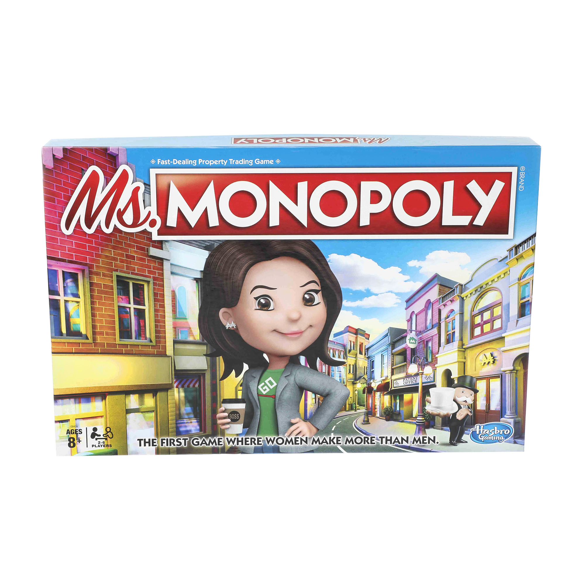 Ms. Monopoly Board Game Crown Office Supplies