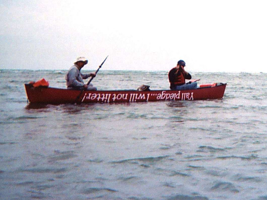 Bear Island kayak trip from Shell Rock Landing.