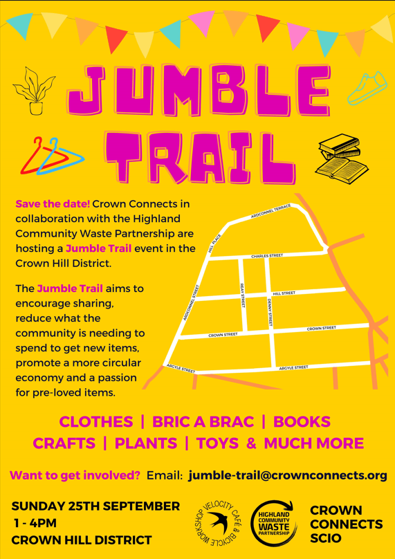 Jumble Trail 25th September CROWN PRIMARY SCHOOL