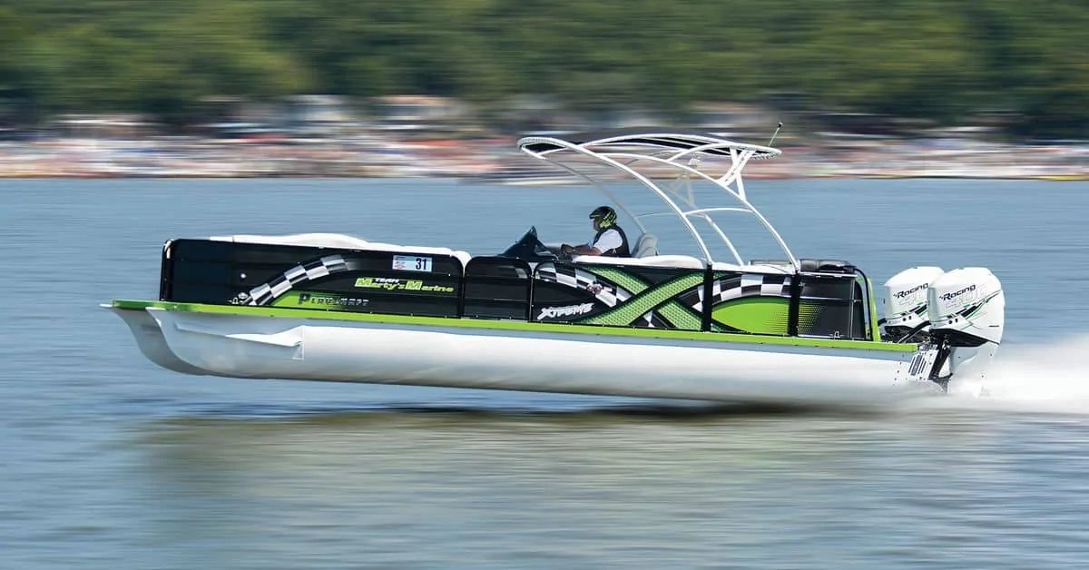 How Fast Will A Pontoon Boat Go? Examples & Horsepower Listed