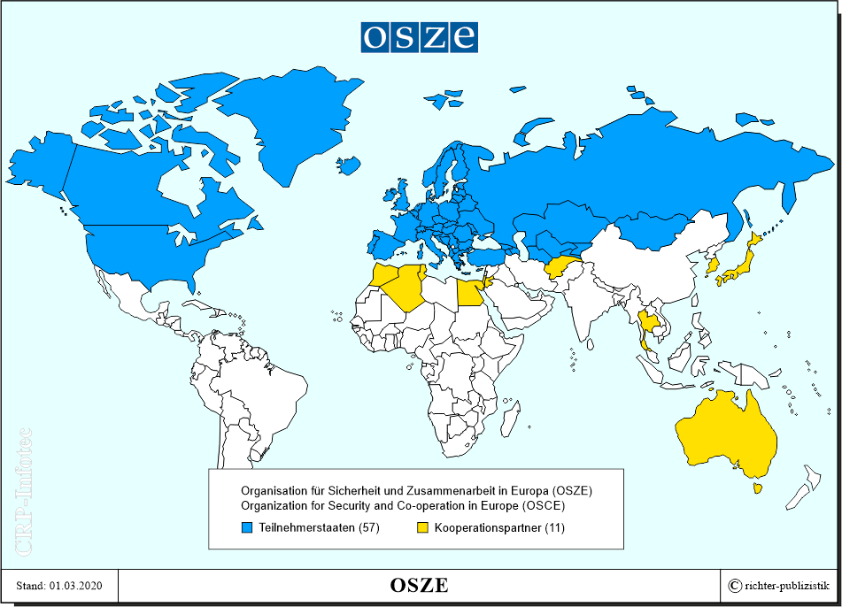 Die OSZE auf einen Blick Politik und Zeitgeschichte