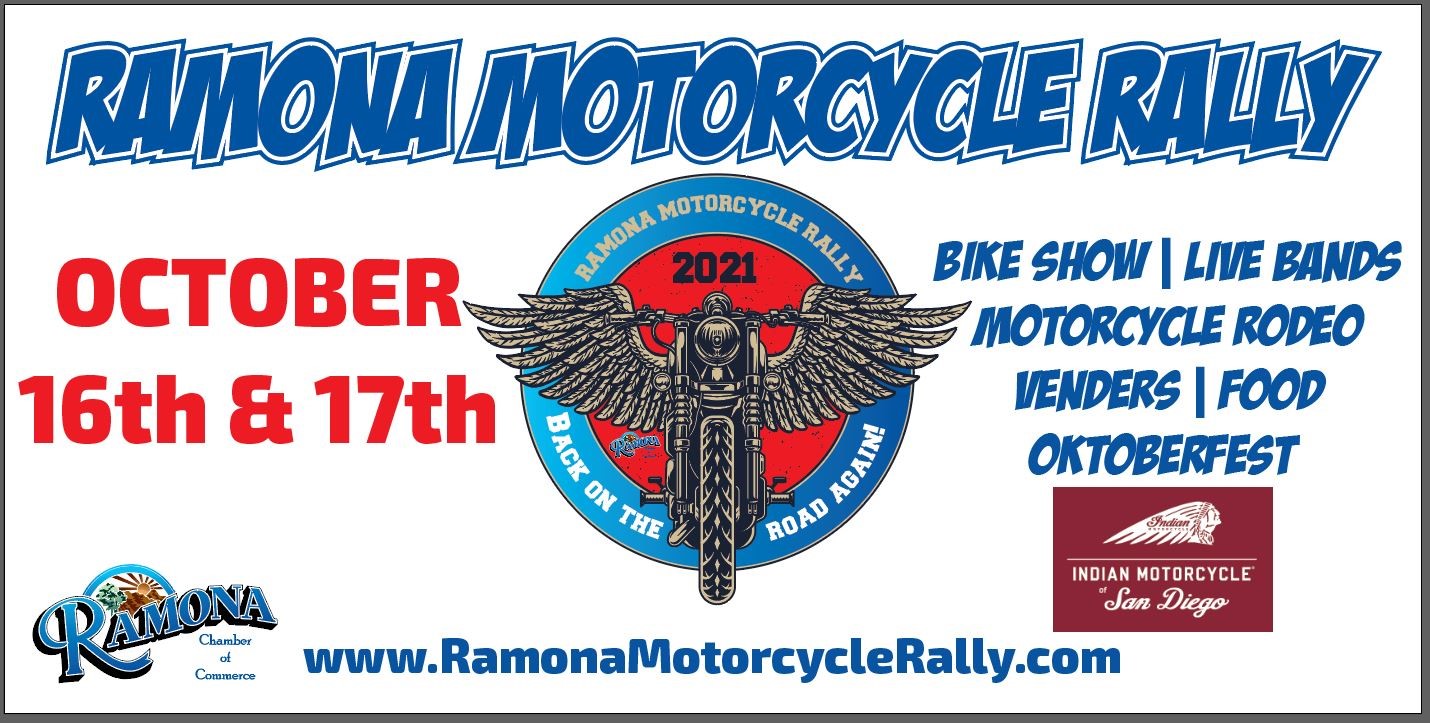 Ramona Motorcycle Rally CRPA