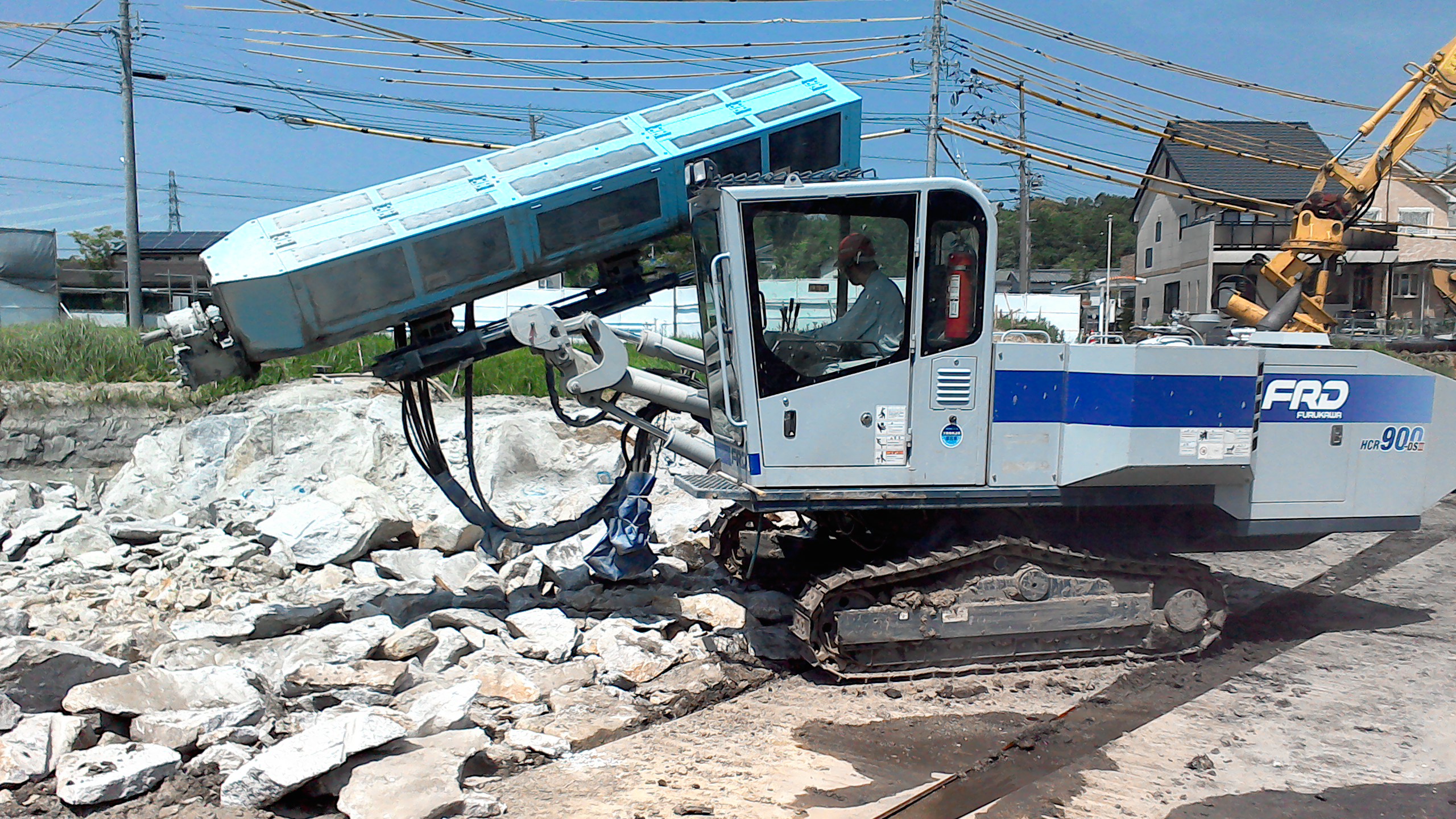 (株)中部ロックドリルサービス 建設機械のレンタルリース・メンテナンス・販売 割岩機ロックスプリッター、クローラドリル等/名古屋 小牧